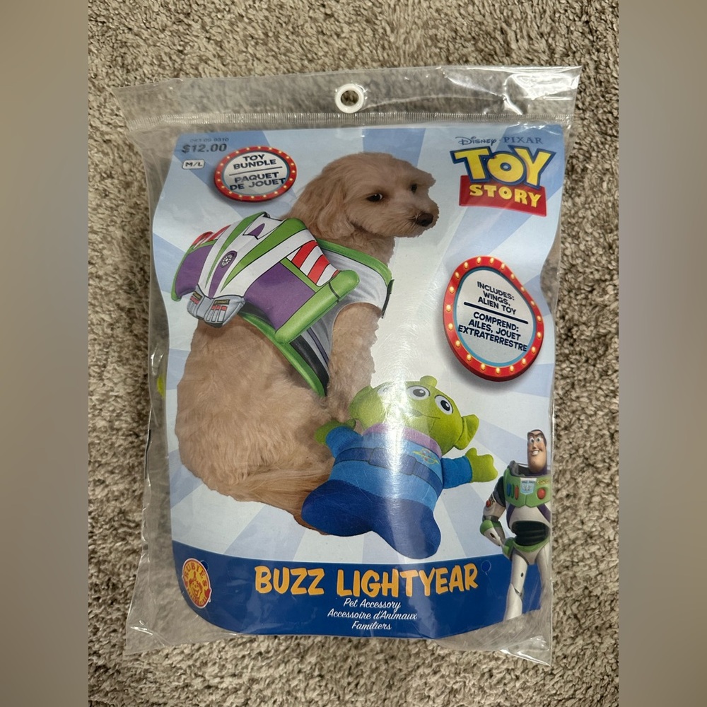 Toy Story Buzz Lightyear Pet Costume